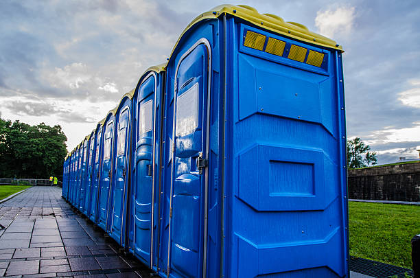 Porta potty delivery and setup in Stanley, WI
